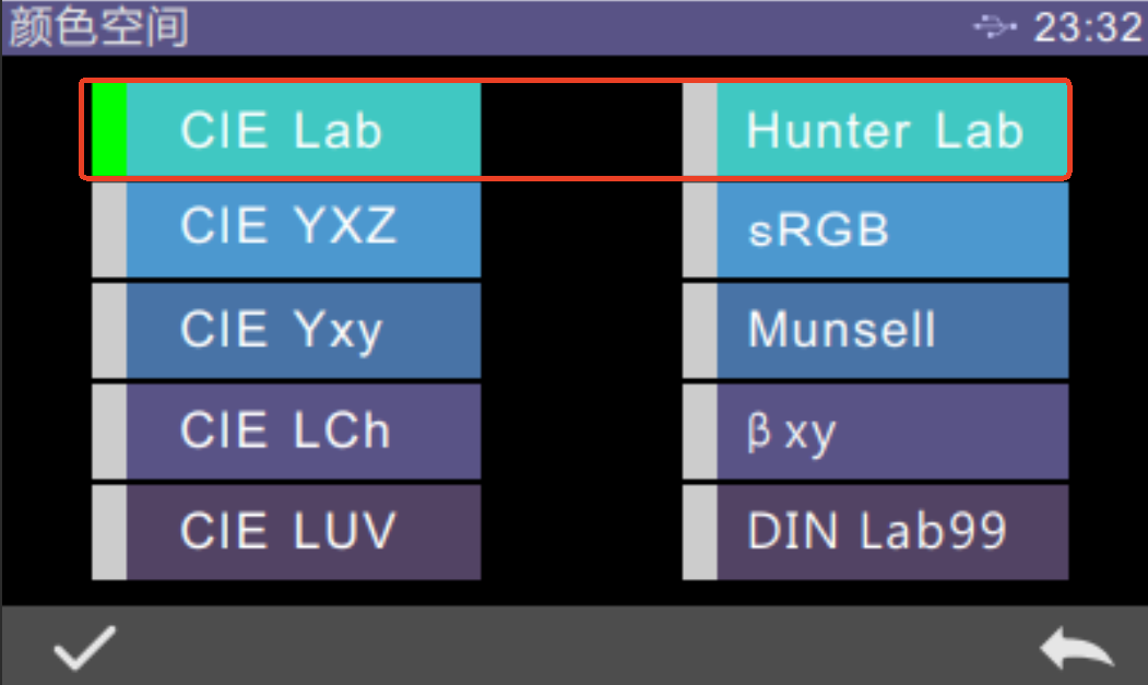 CIELAB VS hunterlab