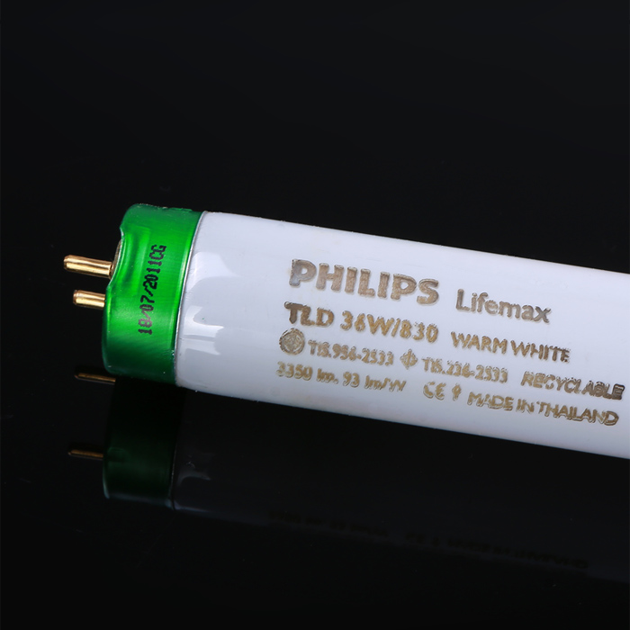 PHILIPS 标准光源TL83灯管LIFEMAX TL-D 36W/830 1SL/25 