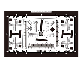 iso12233标准分辨率测试卡 